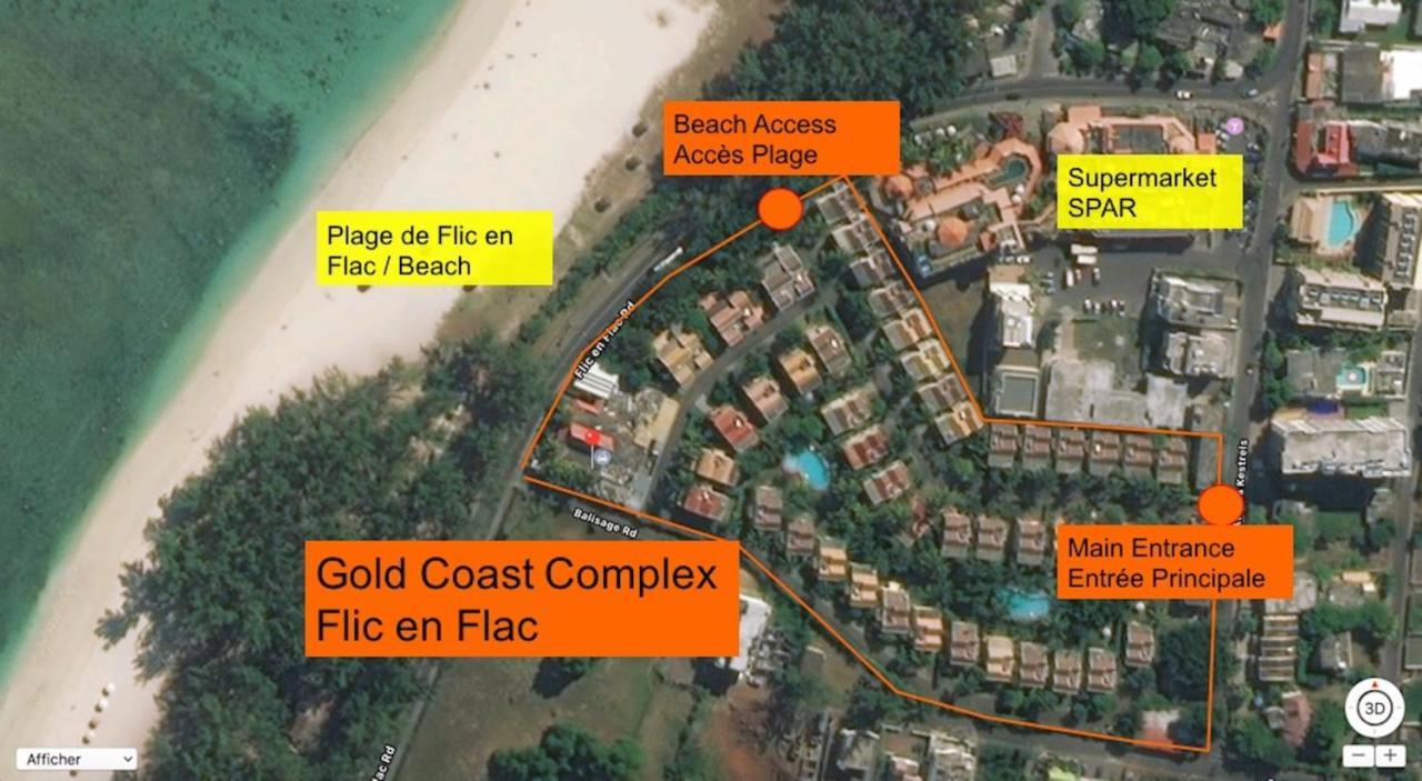 Beachfront Villa In A Beautiful And Secured Complex Flic-en-Flacq Exterior foto